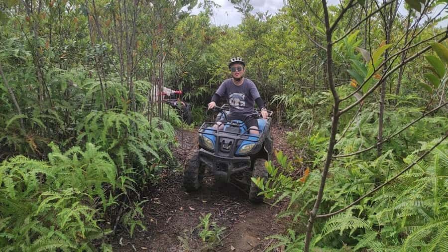 10KM ATV Explore Jungle By D'Bamboo Kamp Attraction - Finding your start point at Bandar Bentan Telani