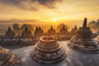 2 days Yogyakarta tour (Borobudur, Prambanan, Jomblang cave, Timang beach) - Merapi Volcano by jeep: off-road fun with the 2010 eruption story