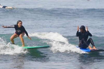 2 Hour Private Beginner Surf Lesson Canggu - The 2 hours: beach briefing, then real practice in the water