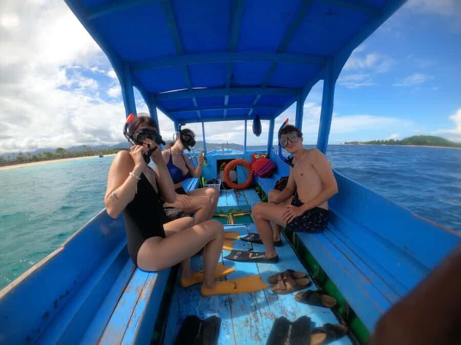 4 Hours Snorkeling 3 Gilis ( Trawangan,Meno, Gili air) - Three Snorkeling Stops Around the Gilis: Turtles, Coral Garden, and Statues