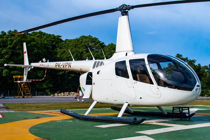 Above the Island of Gods Helicopter Tour - Melasti Beach and Nyang Nyang: sand, water, and that fast turquoise look