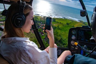 Above the Island of Gods Helicopter Tour - Uluwatu Temple from the air: cliff-edge perspective you can’t fake