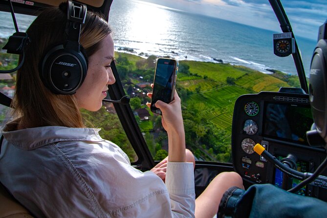 Above the Island of Gods Helicopter Tour - Uluwatu Temple from the air: cliff-edge perspective you can’t fake