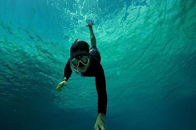 (ALL- IN) Bali Snorkeling Blue Lagoon with Waterfall Visit - A Full-Day Snorkel-and-Waterfall Loop from Kuta