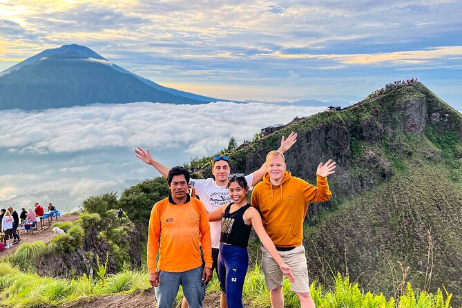 All inclusive Mount Batur Trekking with Hot Spring tour - The summit at about 05:30: what sunrise feels like up there