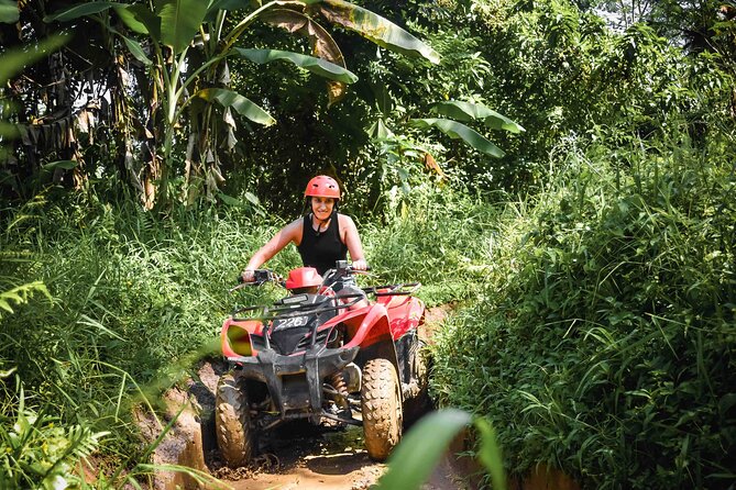 Amazing Kuber ATV Quad Bike Experience in Bali and Tunnel - Kuber ATV setup: equipment, 250cc automatic, and comfort extras