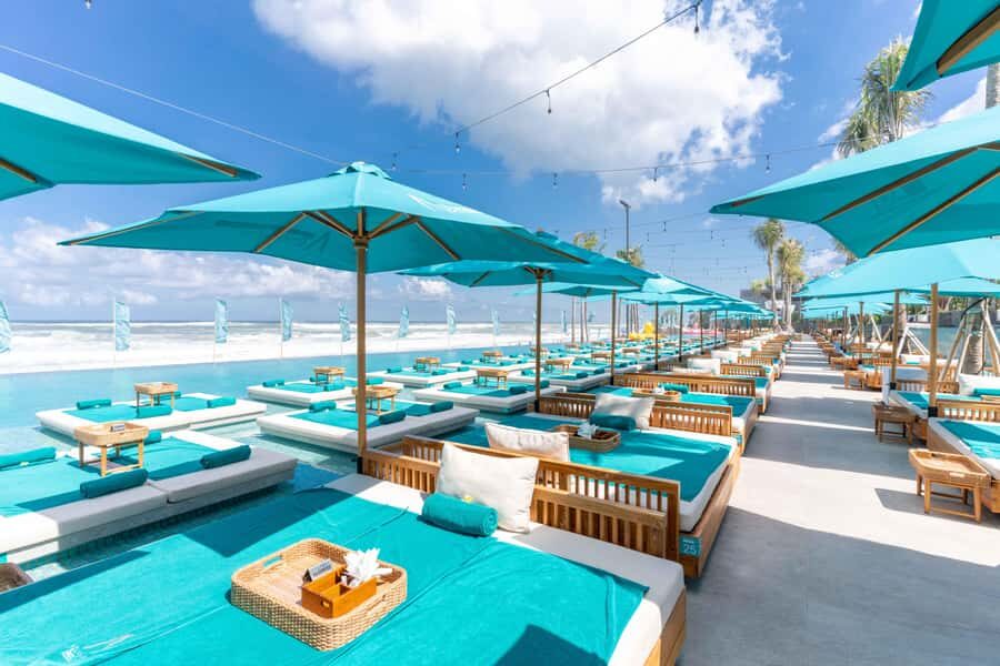 Atlas Beach Club Bali: DayBed Booking with F&B Credit - Value for money: when $83 per group makes sense