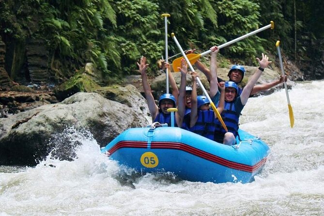 ATV Quad Bike and Rafting with Private Transfer, Lunch - Rafting the Ayung River: 2 hours of guided whitewater