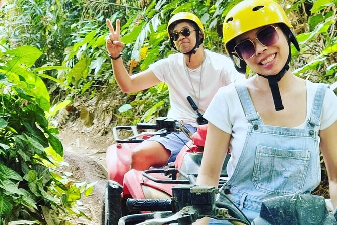 ATV Quad bike tour with Rice terraces & temple - Elephant Cave: the temple stop with an 11th-century story