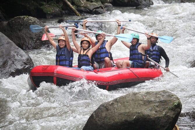 Ayung White Water Rafting and Bali ATV Ride Packages - Stop 1: Bali Pertiwi Ayung River Rafting in the Right Conditions