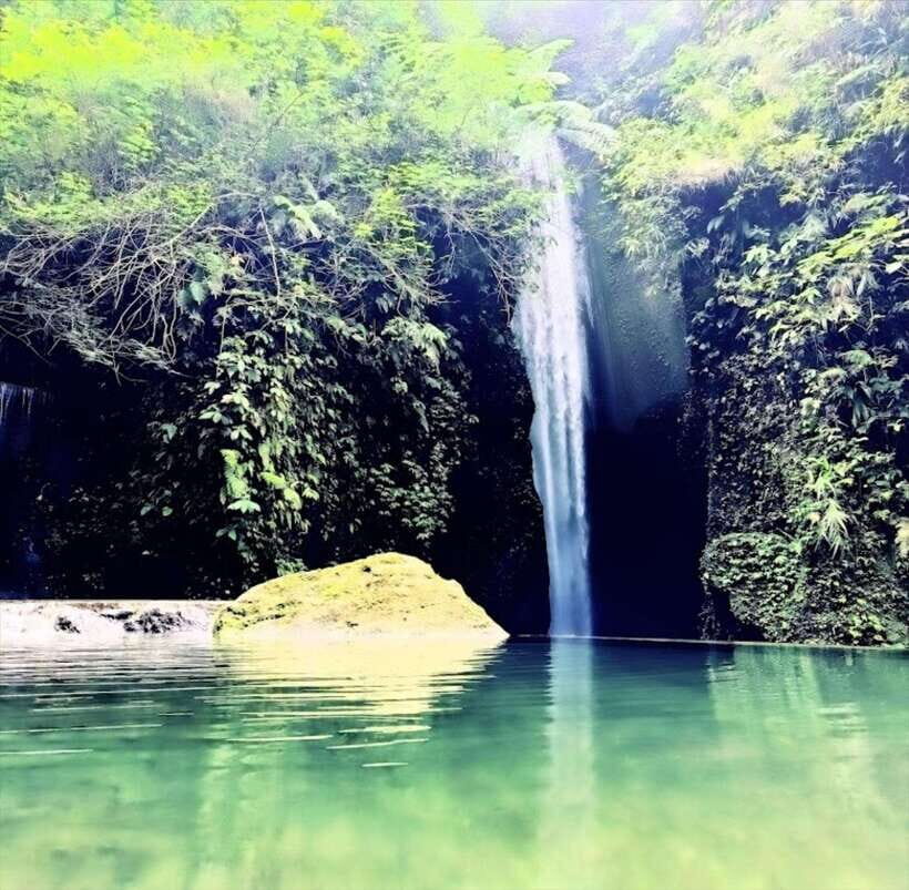 Bali: 3 best waterfall and tegalalang rice terrace - Stop 1: Kanto Lampo Waterfall for a quiet start