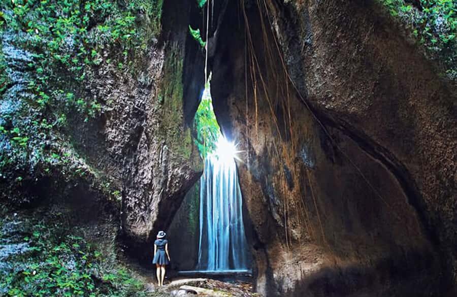 Bali: A Full-Day Tour to Goa Raja, Tibumana and Tukad Cepung - Goa Raja Waterfall: what you should look for in the cave