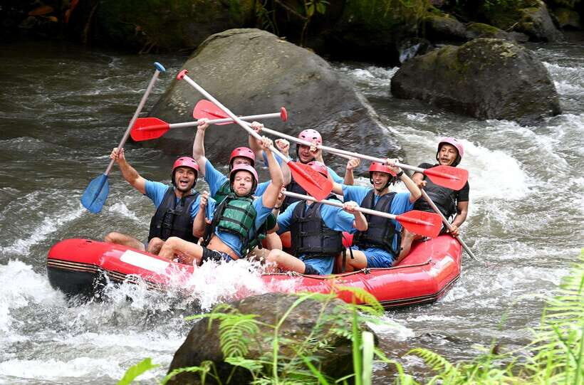 Bali Adventure Unlimited: Rafting, ATV, and Delicious Lunch - ATV quad biking: mud pits, rice embankments, and that waterfall reset