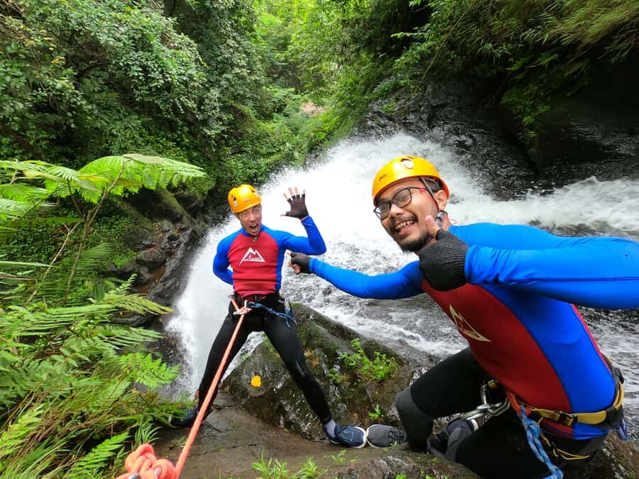 Bali: Alam Canyon The Natural Canyoning Adventure - The Upper Canyon Section: Open Water, High Rappels, Fast Confidence