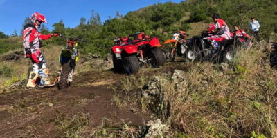 Bali: ATV Batur Sunrise, Lava, Pine Forest and Hot Spring - From Hotel to Starter Line: What the ATV Setup Feels Like