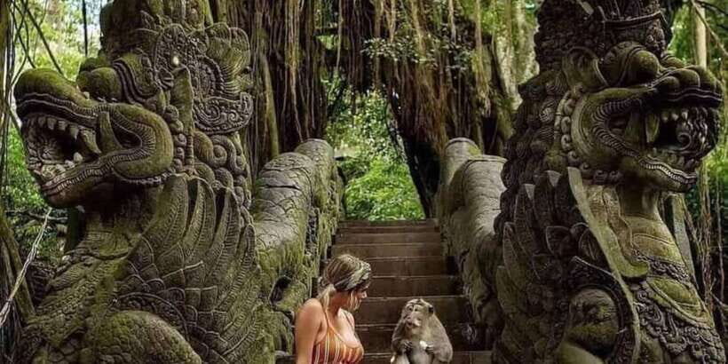 Bali: ATV Gorilla Cave, Ubud Monkey Forest, & Waterfall Tour - Ubud Monkey Forest (Sacred Monkey Forest Sanctuary): temples, wildlife, and rules that keep it fun