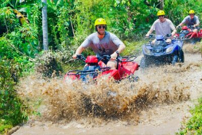Bali ATV Quad Adventure - Ubud Monkey Forest and Waterfall - The day’s flow: Monkey Forest, ATV mud track, and Tegenungan Waterfall