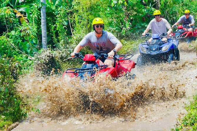 Bali ATV Quad Adventure - Ubud Monkey Forest and Waterfall - The day’s flow: Monkey Forest, ATV mud track, and Tegenungan Waterfall