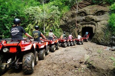 Bali ATV Quad Bike and Snorkeling at Blue Lagoon Tanjung Jepun Combination Tour - The Ubud ATV Quad Bike: Jungle, River, Cave, and Mud