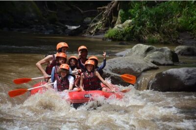 Bali ATV Quad Bike and Water Rafting Include Lunch and Transfer - Stop 1: The ATV ride around Ubud—mud, tunnels, rice fields, and up-and-down trails