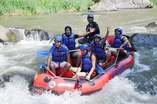 Bali ATV Quad Bike Through Tunnel, Waterfall, White Water Rafting - The ATV ride: rice fields, jungle tunnels, and a real waterfall moment