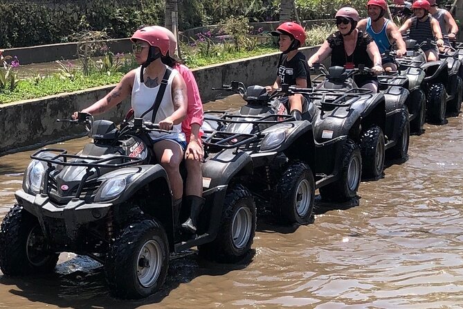 Bali ATV Quad Bike Through Tunnel, Waterfall, White Water Rafting - The guide factor: why names keep coming up