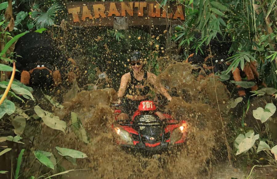 Bali: ATV Quad Bike Through Waterfall and Tunnel - Safety briefing and gear: serious enough, not scary
