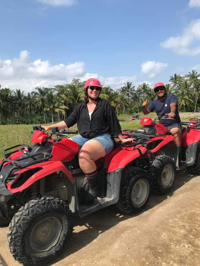 Bali: ATV Quad Bike Through Waterfall and Tunnel - Bongkasa base camp near Ubud: easy to find, calm to recover