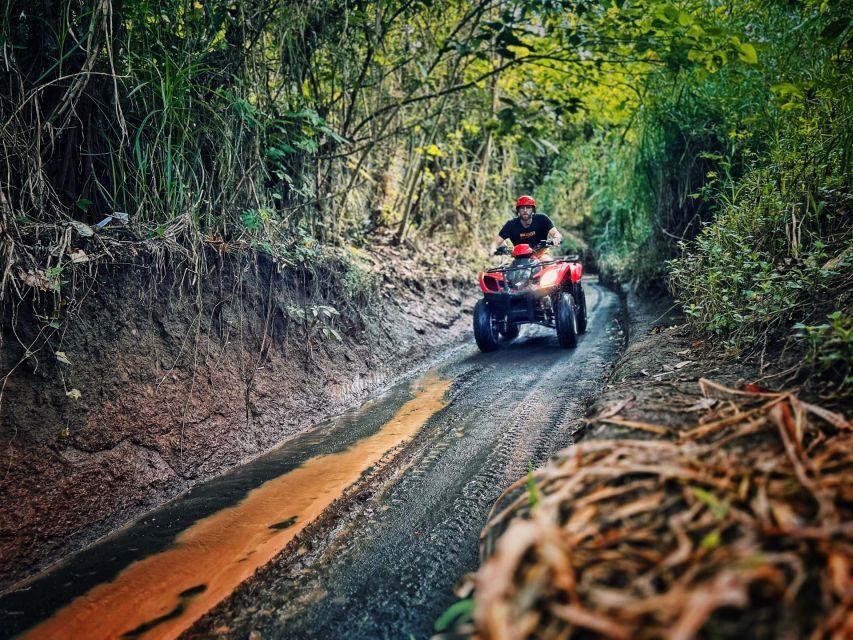 Bali: ATV Quad Bike & White Water Rafting Adventure - Lunch break: how the meal fits the physics of a wet, muddy day