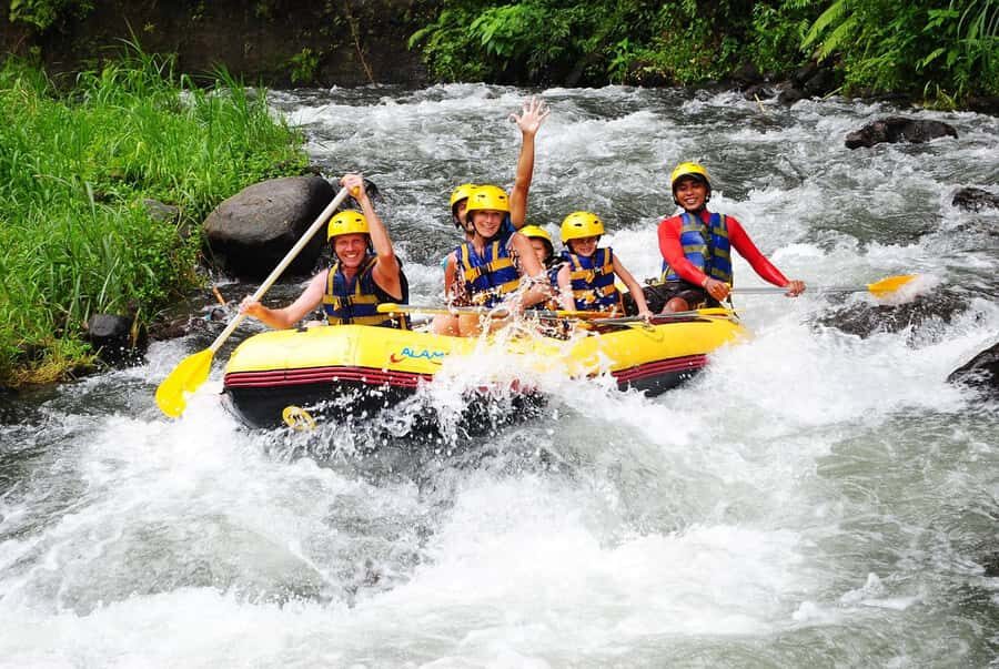 Bali: ATV Quad Bike & White Water Rafting Adventure - ATV at Singakerta Village: practice laps, jungle trails, and rice-field views
