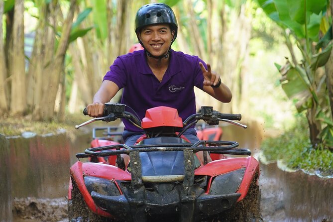Bali ATV Quad Bike with Monkey Forest and Tegenungan Waterfall - Tegenungan Waterfall: famous for a reason, and busy for a reason