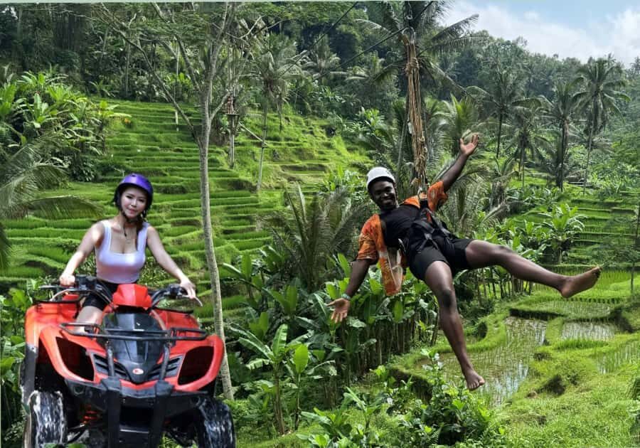 Bali: ATV Rafting Zipline Swing &Sky Bike in Ubud Rice Field - Key highlights worth your attention