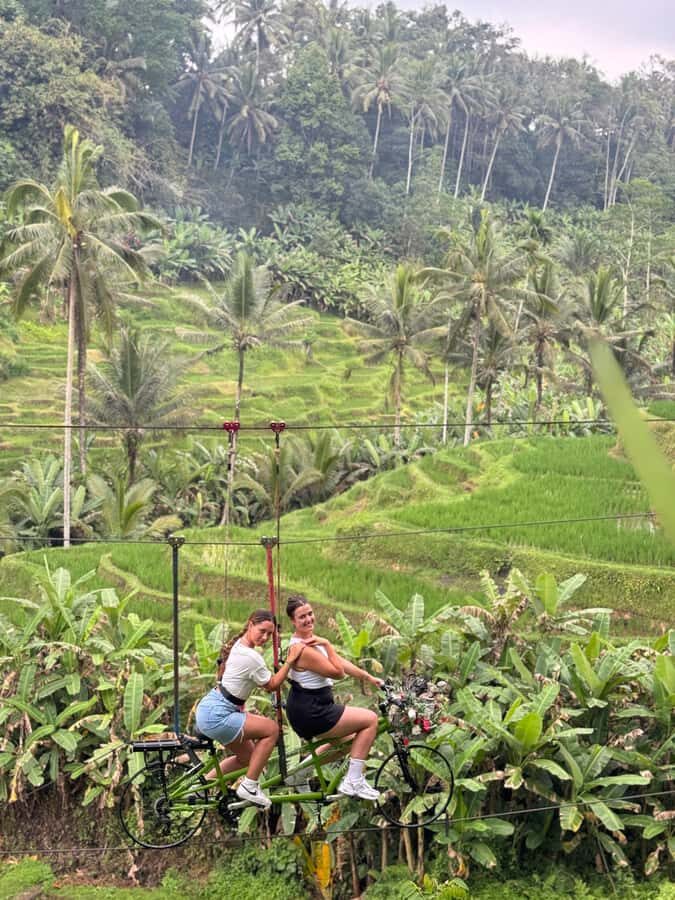 Bali: ATV Rafting Zipline Swing &Sky Bike in Ubud Rice Field - Rafting on Bali’s rivers: paddling rapids with tropical scenery