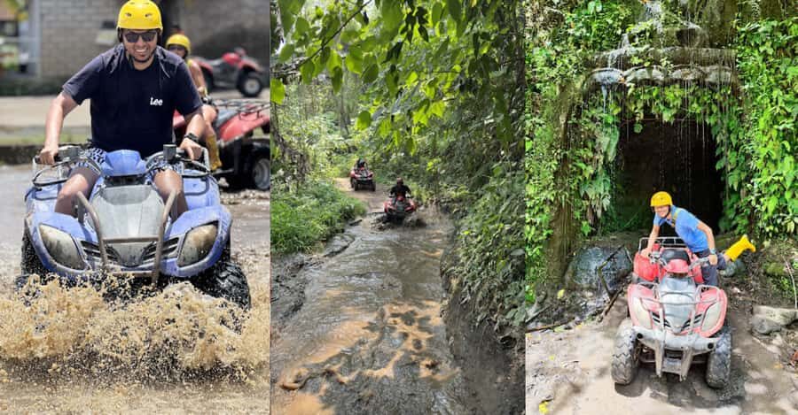 Bali: ATV Ride Adventure with track river bank, dense forest - What the timeline feels like: 90–210 minutes with a 1.5-hour ATV block