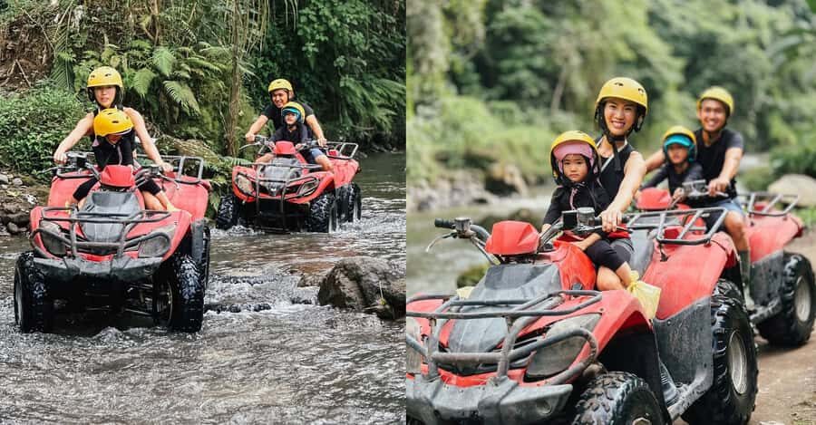 Bali: ATV Ride Adventure with track river bank, dense forest - Safety and guide support: where the quality shows