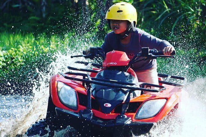 Bali ATV Ride And Ubud River Rafting With All Inclusive - Rice-Field Lunch Break: Where the Mud Dries Off