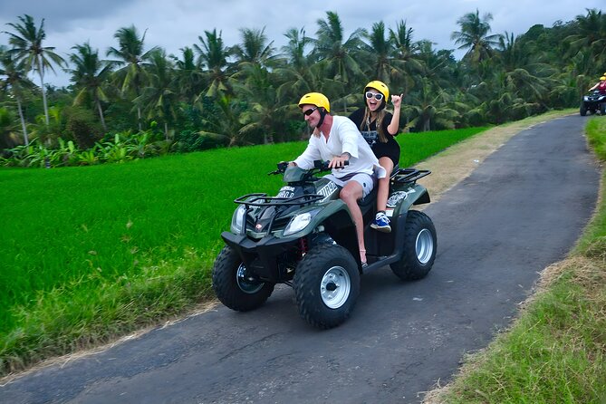 Bali ATV Ride, Best Quad Bike Adventures - The big quad bike circuit near Ubud: rice fields, jungle, rivers, tunnels