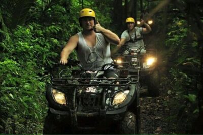 Bali ATV Ride Combo Bali Rafting best fullday tour Package - The ATV ride: muddy tracks, rice fields, and Bali jungle time