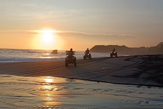 Bali ATV Ride In the beach sunset atv tour - Tegal Mengkeb to the black-sand beach: where the fun actually happens