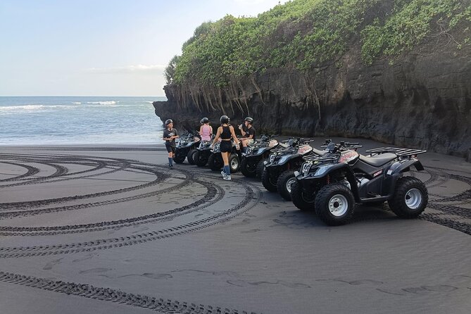 Bali ATV Ride In the beach sunset atv tour - Tanah Lot stop: the classic add-on (and a reality check)