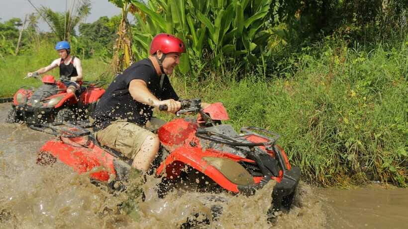 Bali ATV Ride in Ubud through Tunnel, Rice Fields, Puddles - Lunch with Indonesian Food: What You Can Expect