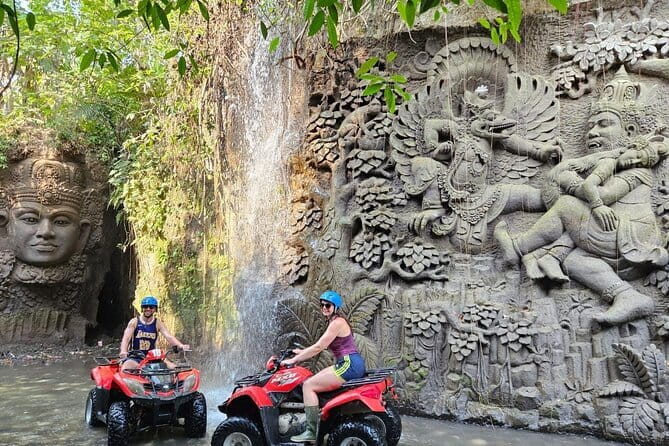 Bali ATV Ride Ubud Waterfall,RiceField,River,Kingkong-Temple cave - Key highlights to know before you go