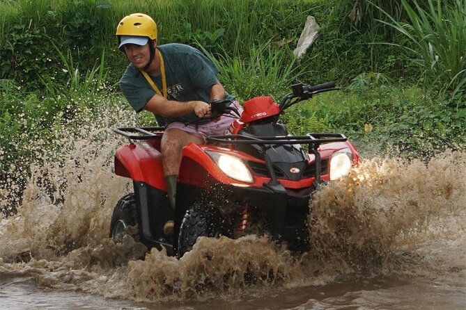 Bali ATV Ride waterfall jungle and rice fild track ubud - Your guide and the private format: why it can feel calmer