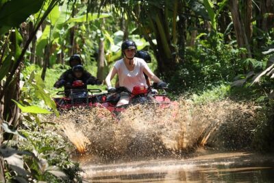 Bali ATV Ride with Jungle Swing and Rice Terrace Tour - d’Alas Swing: the picture moment high above the paddies