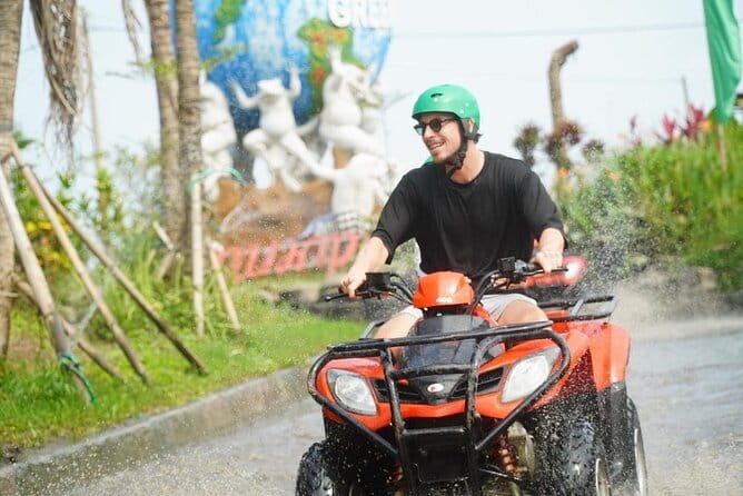Bali ATV Ride with Waterfall Dragon Cave and Lunch by Penidago - What You Get for $42: ATV, Lunch, and Insurance in One Package