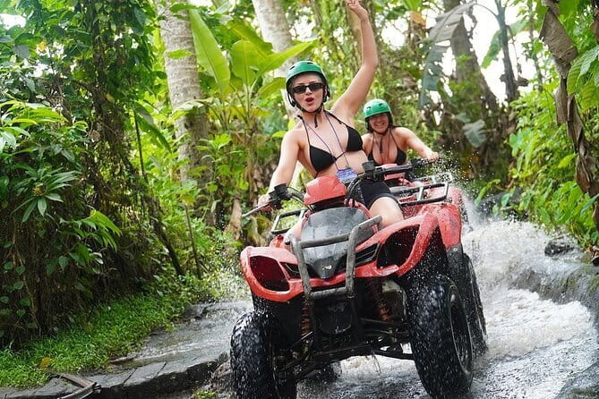 Bali ATV Ride with Waterfall Dragon Cave and Lunch by Penidago - Riding the Real Route: Jungle Trails, Rice Fields, a Small River, and Village Roads