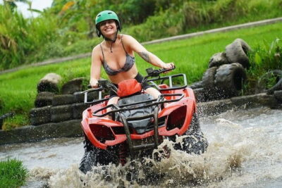Bali ATV Ride with Waterfall Dragon Cave and Lunch by Penidago - Checking In at ATV Green Bali Adventure (and What to Wear)