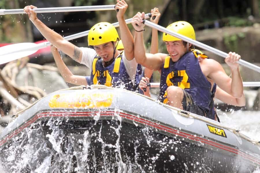 Bali: Ayung River Premium White Water Rafting with Lunch - Getting picked up and reaching the modern rafting facility