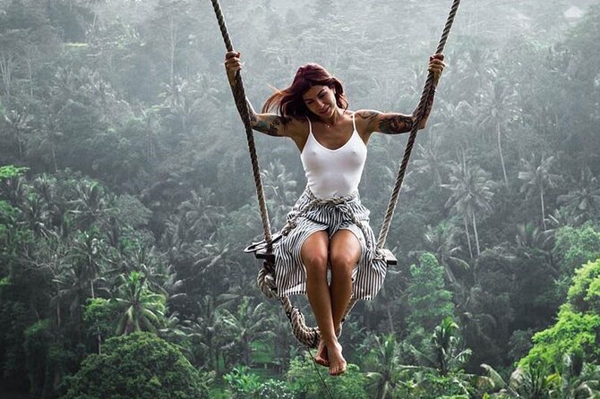 Bali Ayung River Rafting and Bali Swing Packages - Waterfall pause and a chance to swim