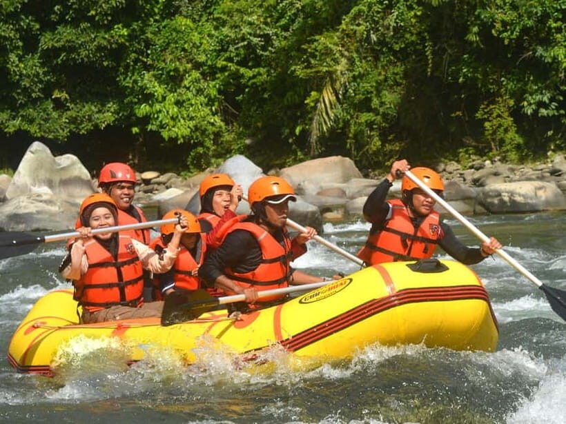 Bali: Ayung River Whitewater Rafting Adventure with Lunch - Calm Sections and River Dips: A Smart Way to Cool Off